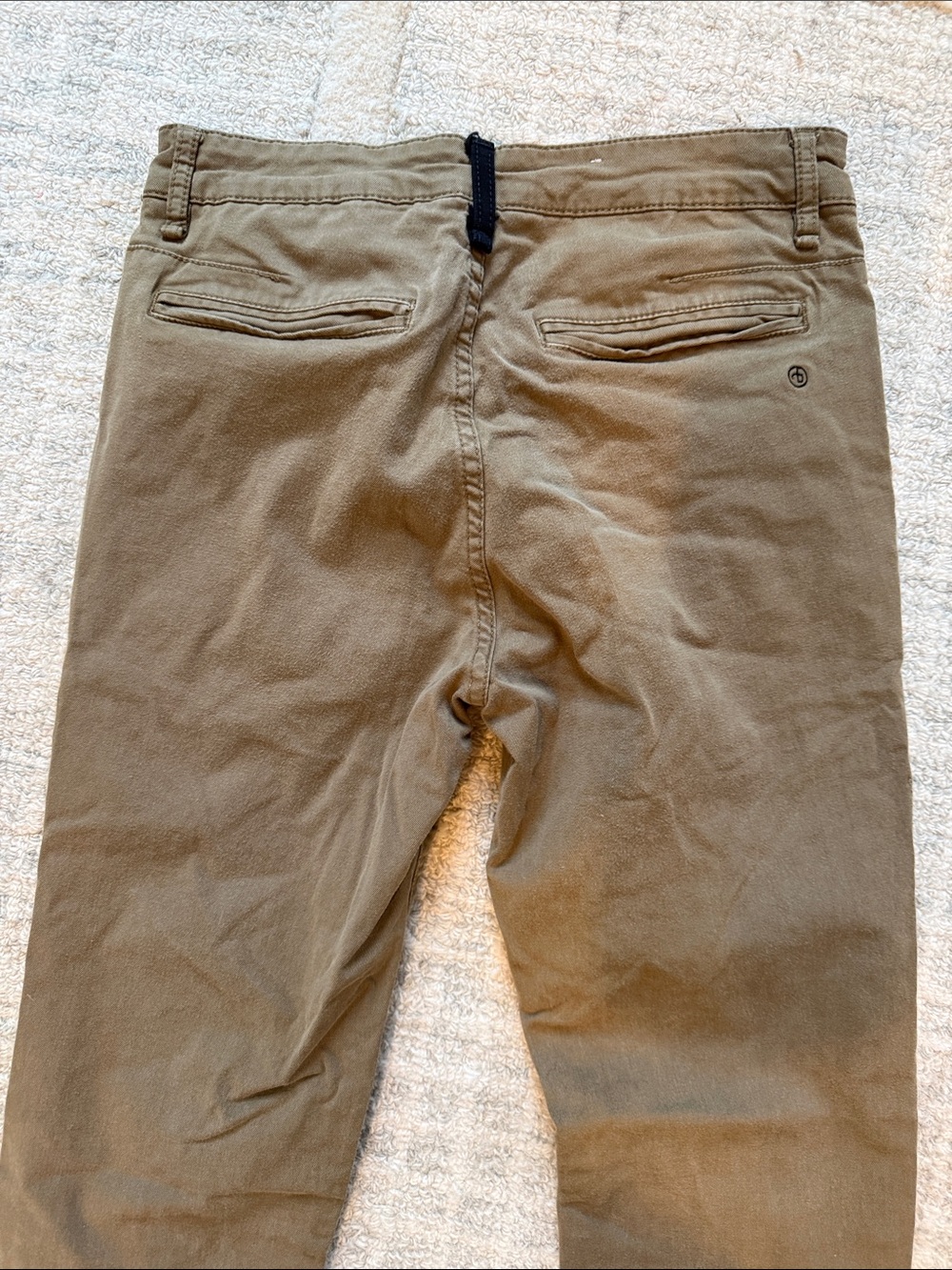 rag & bone Olive/Tan Slim Chino Pants